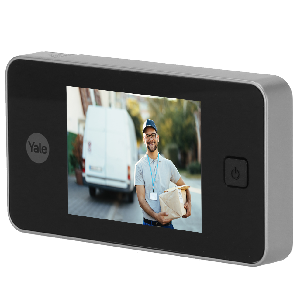 YALE-DOORVIEWER500-SILVER