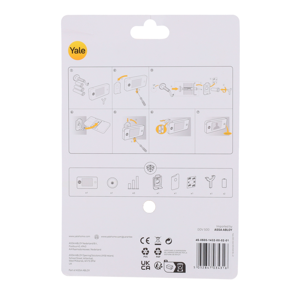YALE-DOORVIEWER500-SILVER - Image 6