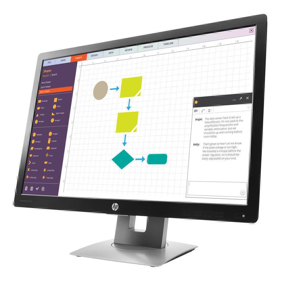 Monitor Recondicionado HP E243 LED 24" FHD S/CABOS - Image 2